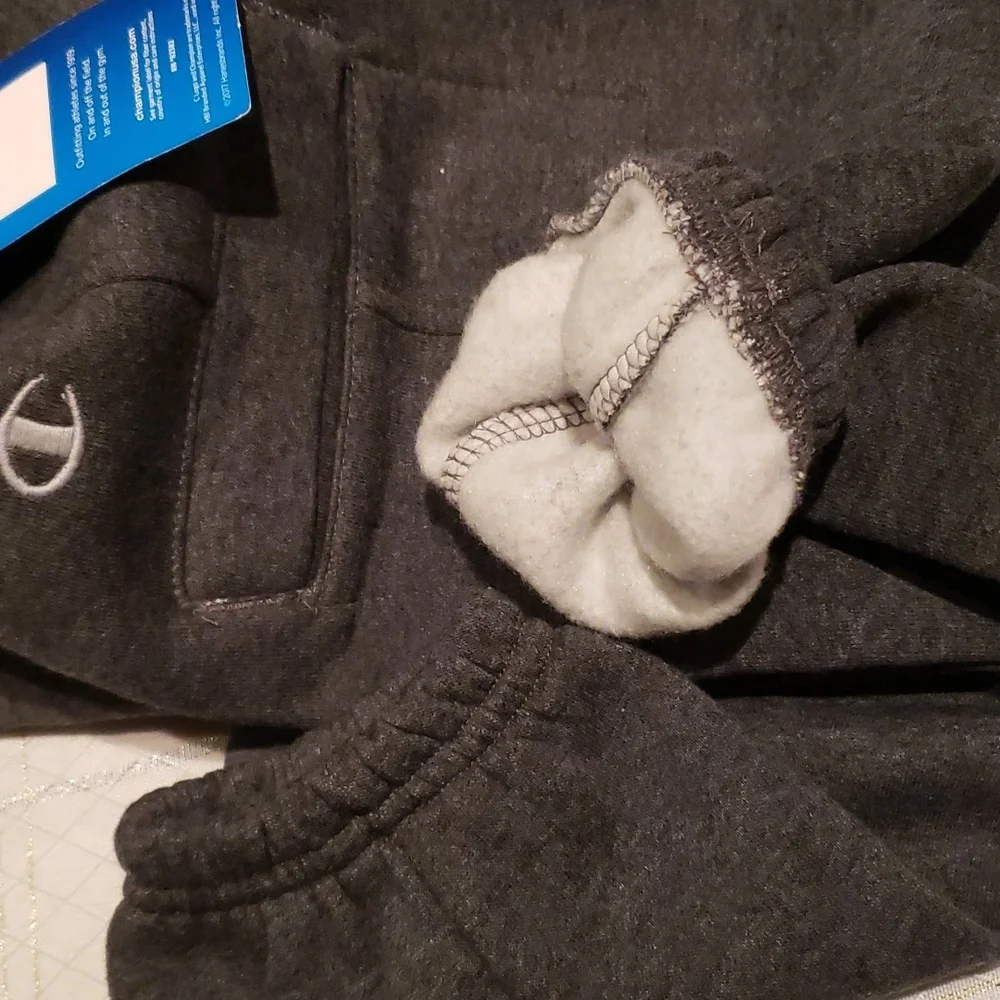 Champion NEW Active Jogger Pants Sweatpants Boy's Toddler Kids Warm Cotton GREY